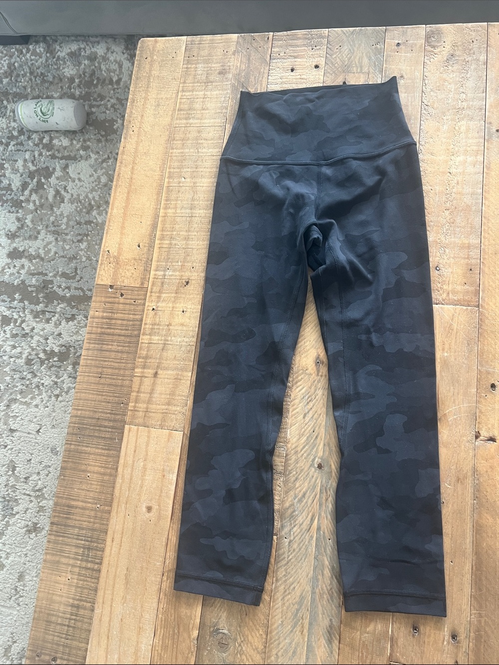 Women’s Lululemon Black Camo High-Waist Leggings